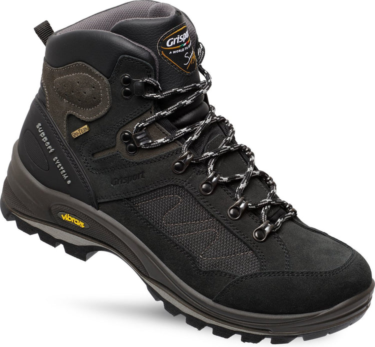 Grisport Everest Mid Unisex-Wanderstiefel – Schwarz