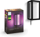 Philips Hue Impress Wandleuchte – weißes und farbiges Licht – Schwarz – Niedervolt