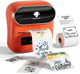 Phomemo m220 – Bluetooth-Etikettendrucker – Thermo-Etikettendrucker – tragbarer Drucker – 203 dpi – für Barcode, Adressetiketten und Firmenetiketten – Orange