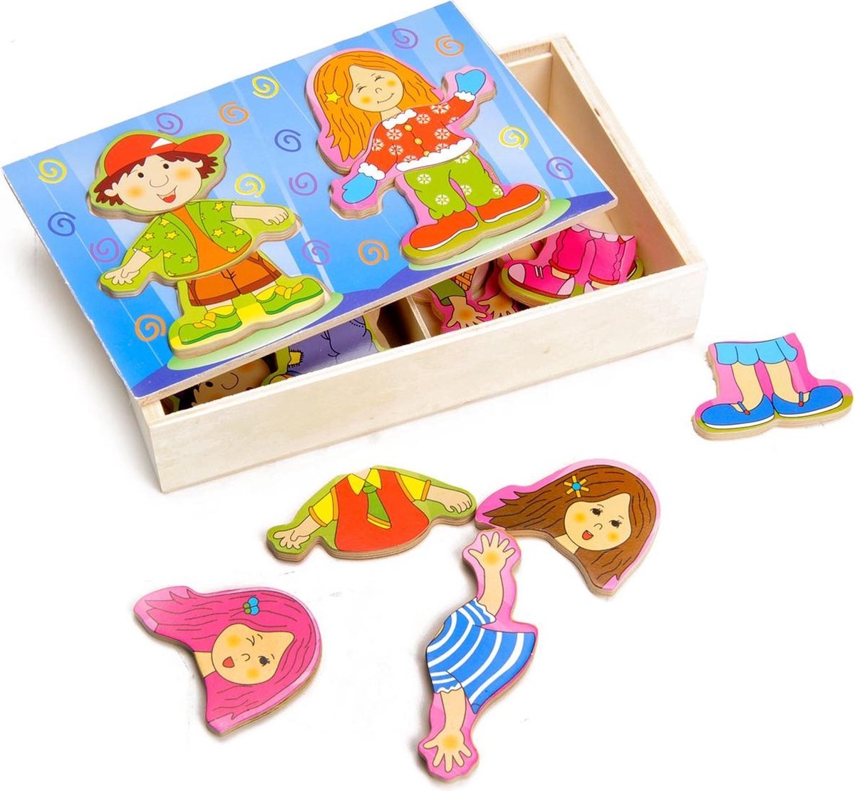 Playwood Dress Up Puzzle Junge und Mädchen