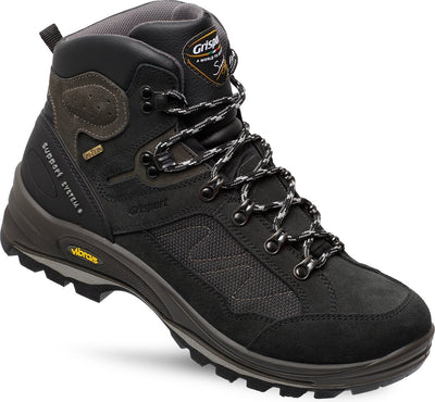 Grisport Everest Mid Unisex-Wanderstiefel – Schwarz