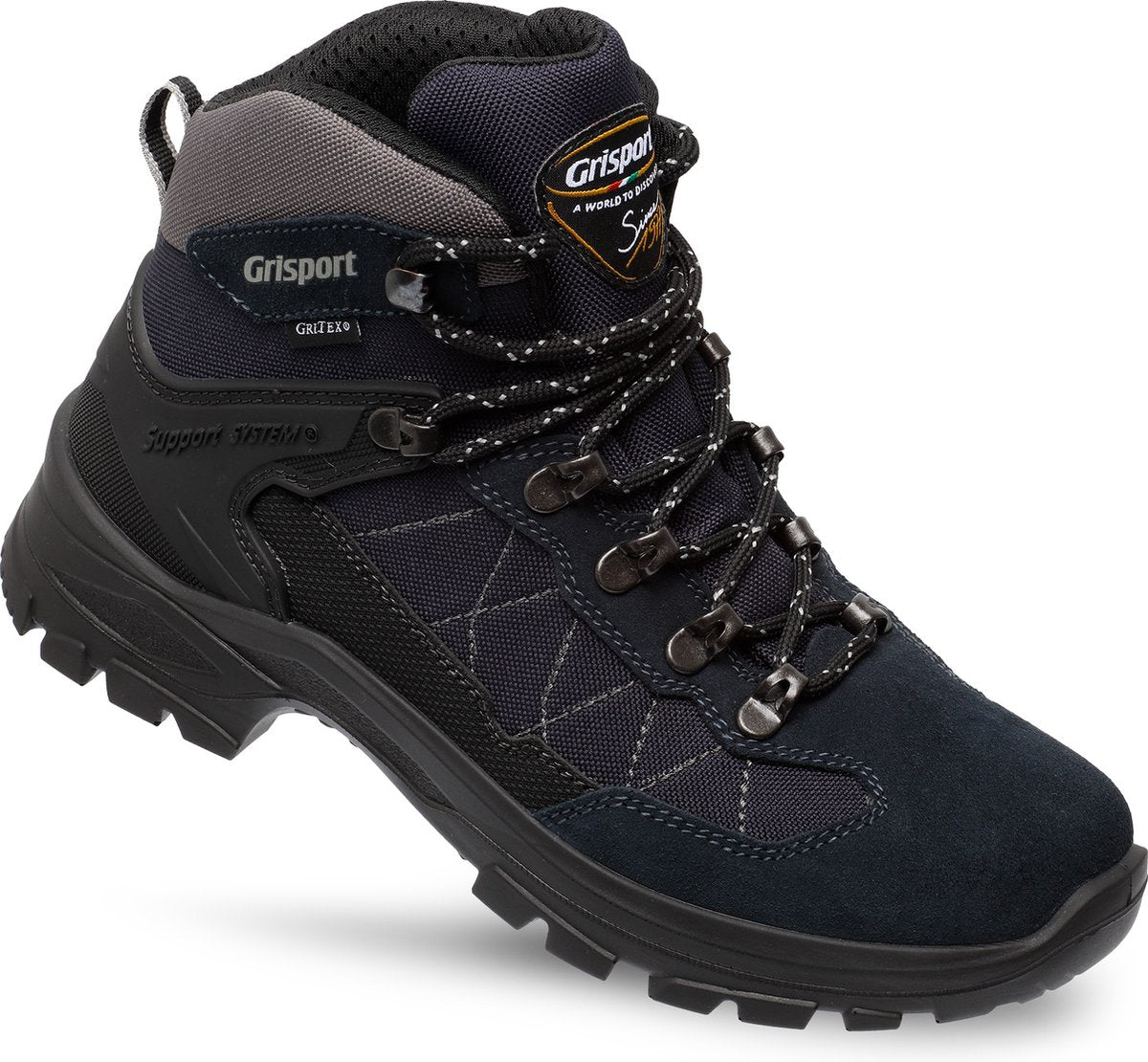 Grisport Scout Mid Unisex-Wanderstiefel – Blau