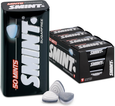 Smint XL Dose Blackmint (12x 50 Stück)