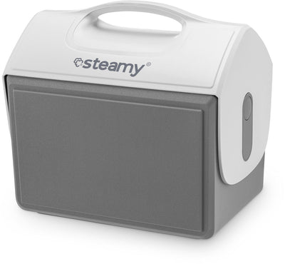 Steamy Sport 15 – kleine Kühlbox – 15 Liter – grau