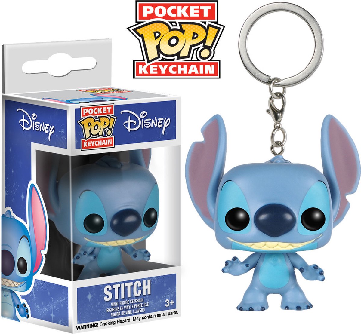 Funko Pocket Pop! Schlüsselanhänger: Disney - Stich