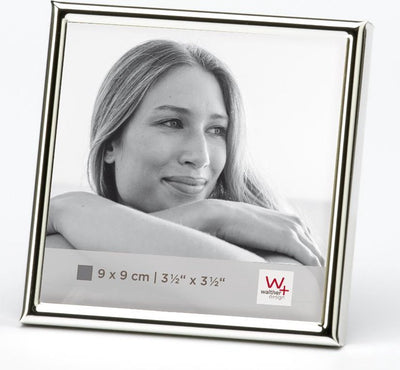 Walther Design Chloe – Fotorahmen – Fotogröße 9 x 9 cm – Silber