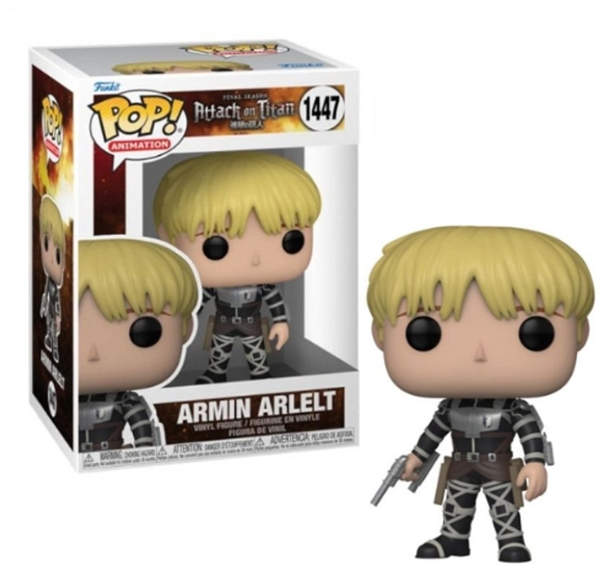 Funko-Pop-Animation: Attack on Titan – Armin Arlelt – Pop #1447