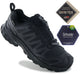 Salomon - xa pro 3d v9 gore-tex w - niedrige Wanderstiefel Damen - Schwarz Schwarz Weiß