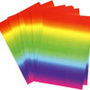 Regenbogenpapier A4 180gr, 10 Blätter