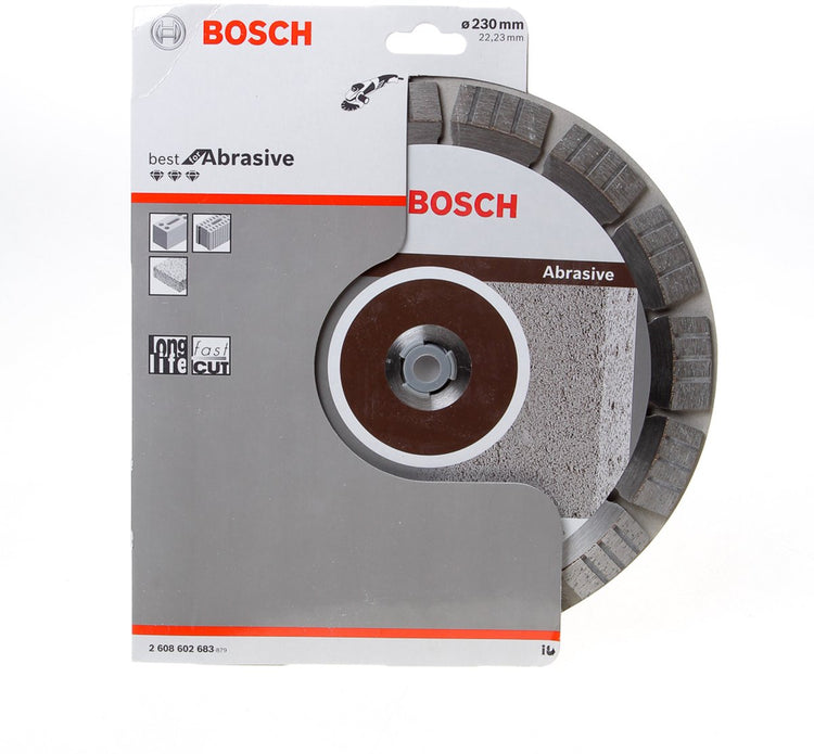 Bosch Diamantscheibe bestes Schleifmittel 230 22.23