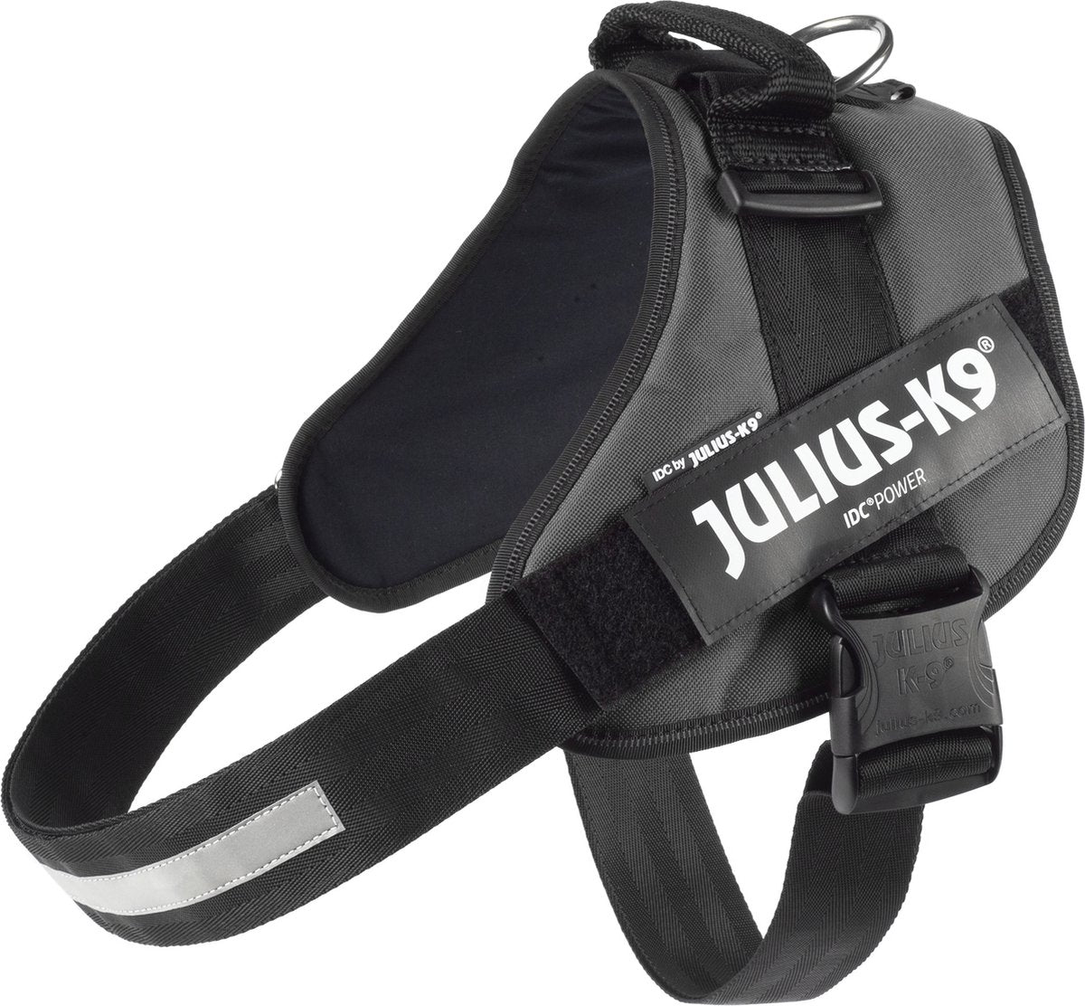 Julius K9 IDC Power Harness – Größe 4 96–138 cm – XXL – Anthrazit