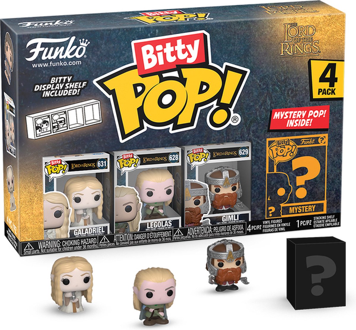 Funko-Pop! Bitty – Der Herr der Ringe 4er-Pack: Galadriel