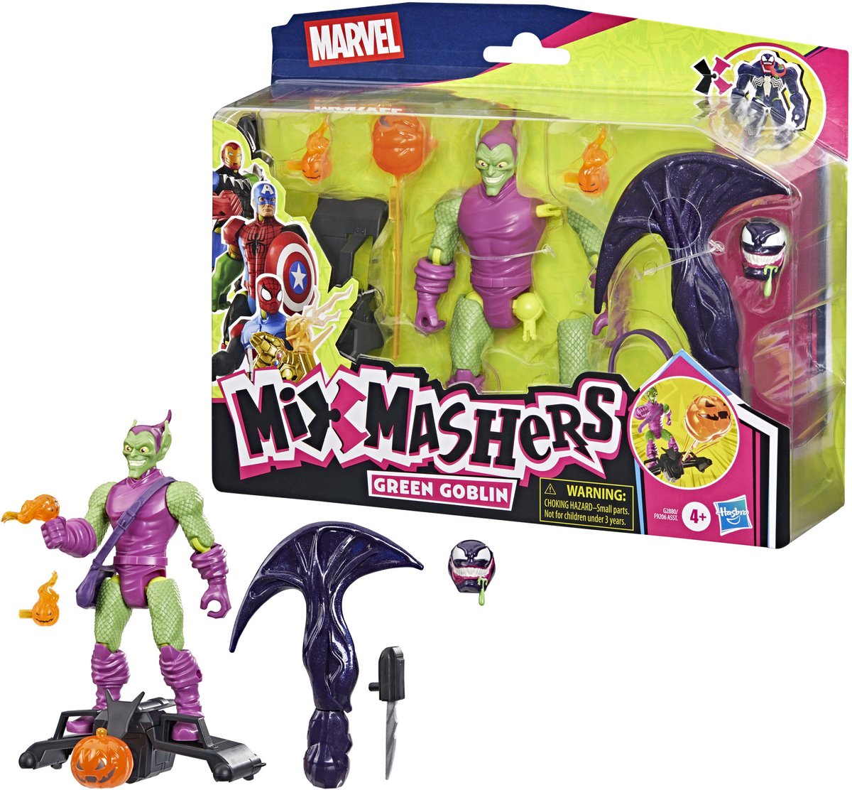 Marvel Mixmashers Green Goblin Spider-Man Mix-and-Match – Actionfigur