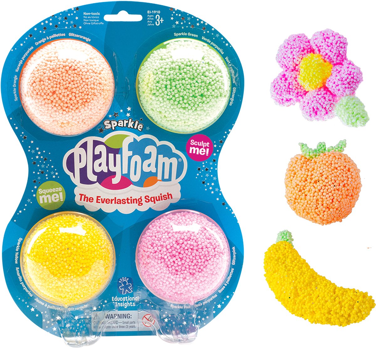 Lernressourcen playfoam® sparkle (4er-Pack) – 6+