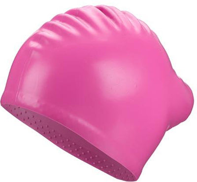 Beco Badekappe – langes Haar – rosa – Silikon – Unisex – Einheitsgröße
