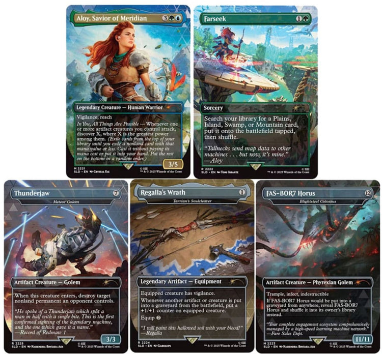 Wizards of the Coast zaubern das Gathering Secret Lair x Playstation: Horizon: In den verbotenen Westen Englisch