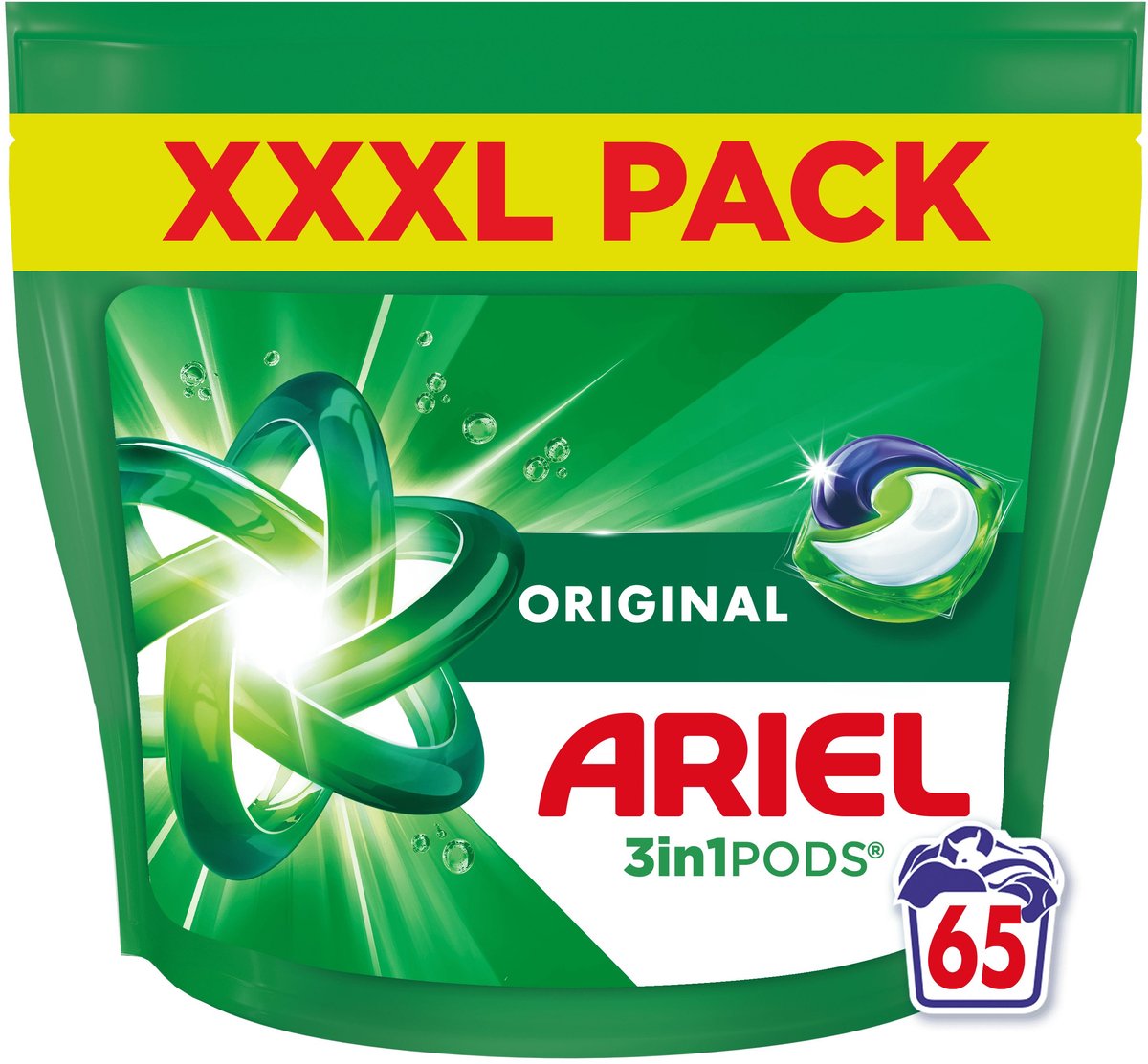 Ariel 3in1 Waschmittelkapseln Original – 65 Wäschen
