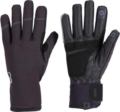 Bbb Cycling Coldshield Fahrradhandschuhe Winter – 5 – 10 ℃ – winddichte Fahrradhandschuhe – wasserdichte Fahrradhandschuhe Herren und Damen – Touchscreen-kompatibel – Schwarz – Größe XXXL – BWG-37