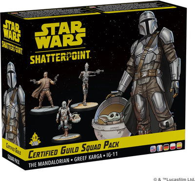 Atomic Mass Games Star Wars Shatterpoint Certified Guild Squad Pack – en fr de pl es