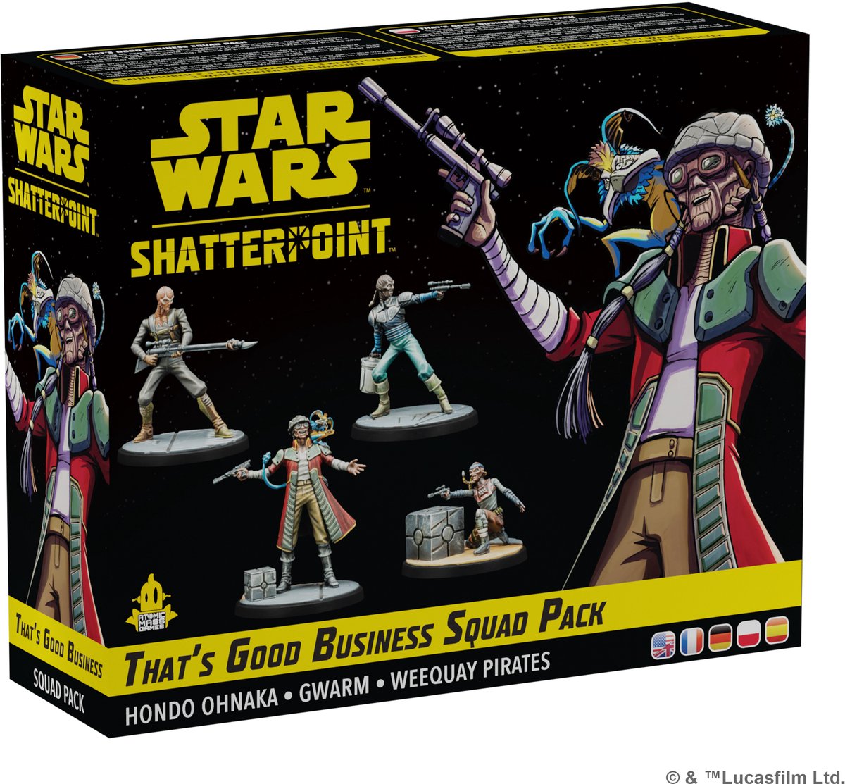 Atomic Mass Games Star Wars Shatterpoint That's Good Business Squad – en fr de pl es