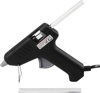 Creativ Company Mini-Klebepistole, 130 °C – niedrige Temperatur, ca. 150 cm Kordel, EU, 1 Stück