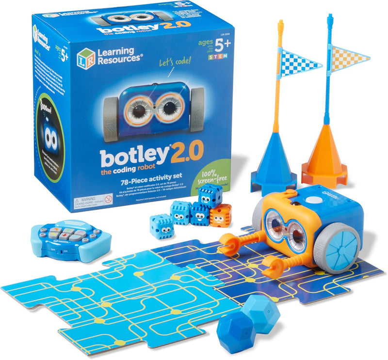 Lernressourcen botley® 2.0 der Programmierroboter – Aktivitätsset – 5+