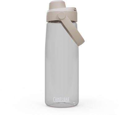 Camelbak Thrive Chug Trinkflasche – 750 ml – Wasserflasche mit Schraubverschluss – transparent