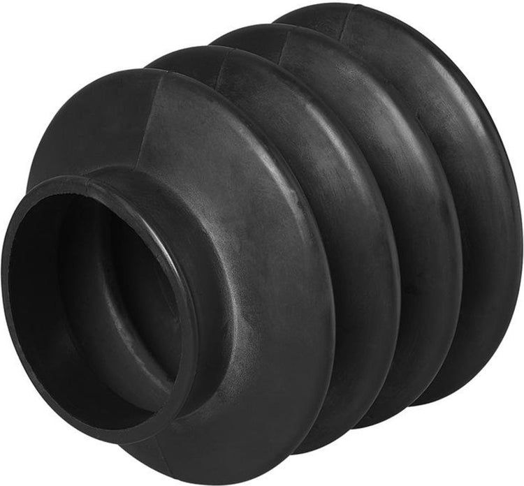 Proplus Universal-Staubschutz für Auflaufbremse – ø 45 60 mm – 120 mm – schwarzes Gummi