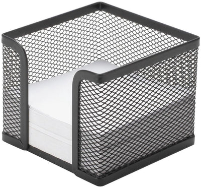 Q-connect Memowürfel | Metall | schwarz