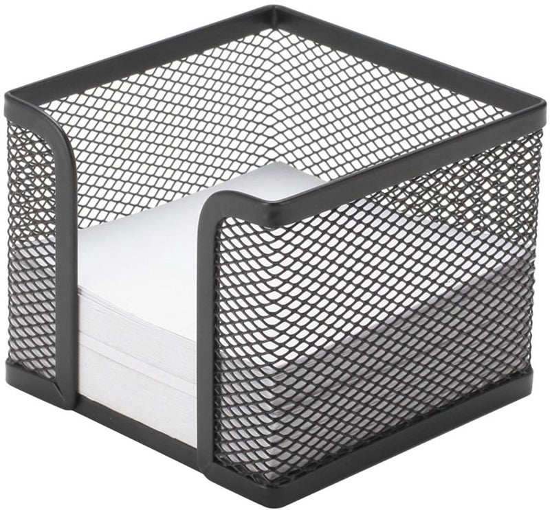 Q-connect Memowürfel | Metall | schwarz