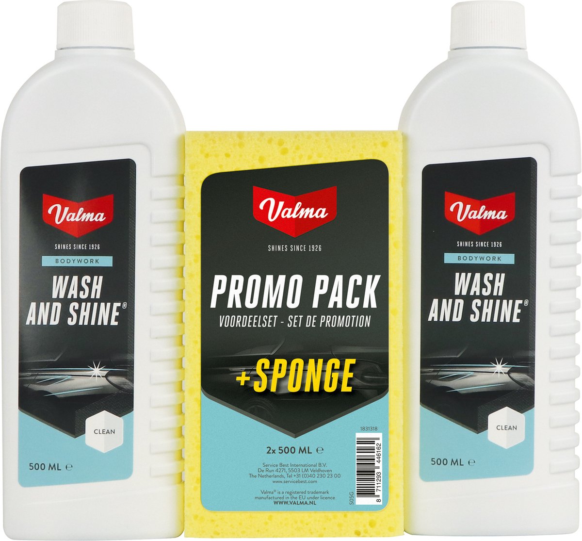 Reinigungsset S05G Wash und Shampoo 2x 500 ml