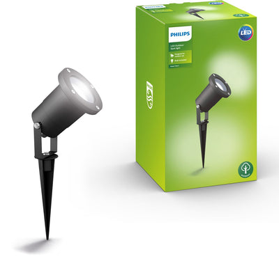 Philips LED Philips Puled Spike Spike-Spot für den Außenbereich – Schwarz