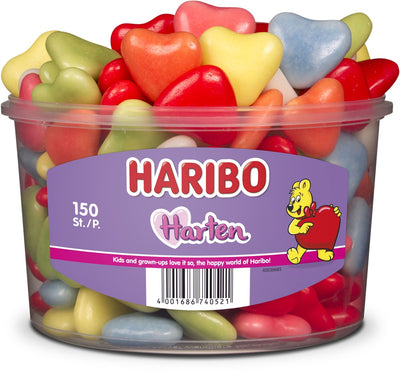 Haribo Schaumstoffherzen (150 Stück)