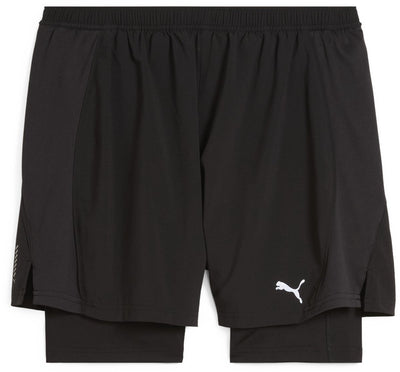 Puma M Run Velocity 2in1 kurze Herren-Sporthose – Schwarz