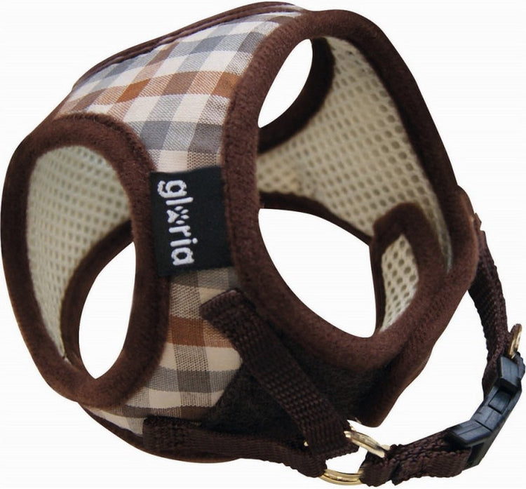 Gloria Hundegeschirr kariert 17-22 cm Größe XS