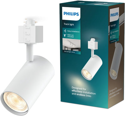 Philips LED Philips EasyLink Zilo – Spot – Gu10-Fassung – maximale Wattzahl: 7 W – weiß – Schienenbeleuchtung