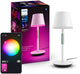 Tragbare Tischleuchte Philips hue go – weißes und farbiges Licht – weiß