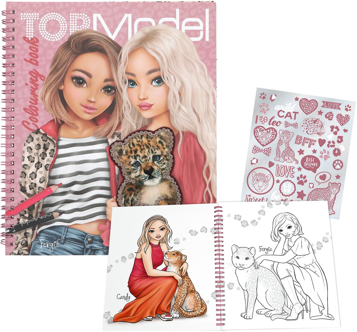 Depesche – Topmodel-Malbuch – Leoheart