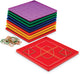 Lernressourcen, Lernspielzeug, 5 x 5 Pin-Geoboards, 10er-Set. - 3+