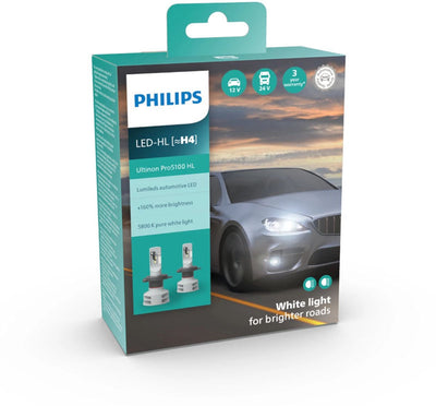 Philips Ultinon Pro5100 HL H4 LED-Set 11342u51x2