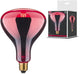 Paulmann Glühbirne Infrarot E27 230V 110lm 250W 1000K dimmbar rot