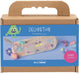 Creativ Company Mini-Hobby-Set Dekoration, Federmäppchen, Pastellfarben, 1 Box