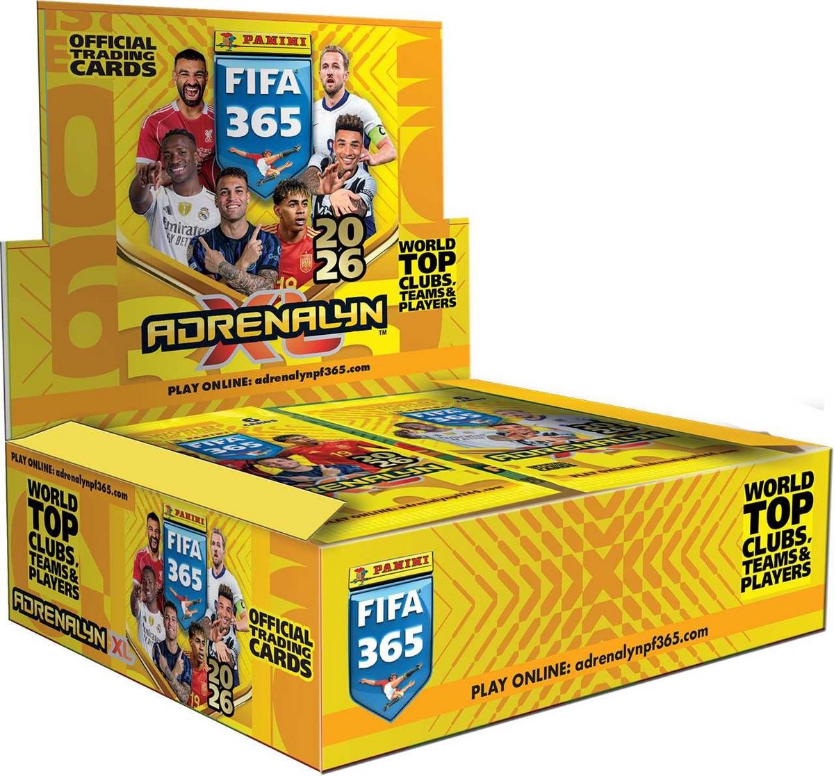 Panini S.P.A Fifa 365 Adrenalyn 2026 – Panini Display 24 Pakete Sammelkarten