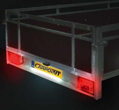 Carpoint Kennzeichenleuchte 10-30 V LED 12 x 5 cm im Blister
