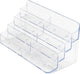 Deflecto Visitenkartenhalter 2 x 4 Ablagefächer | transparent