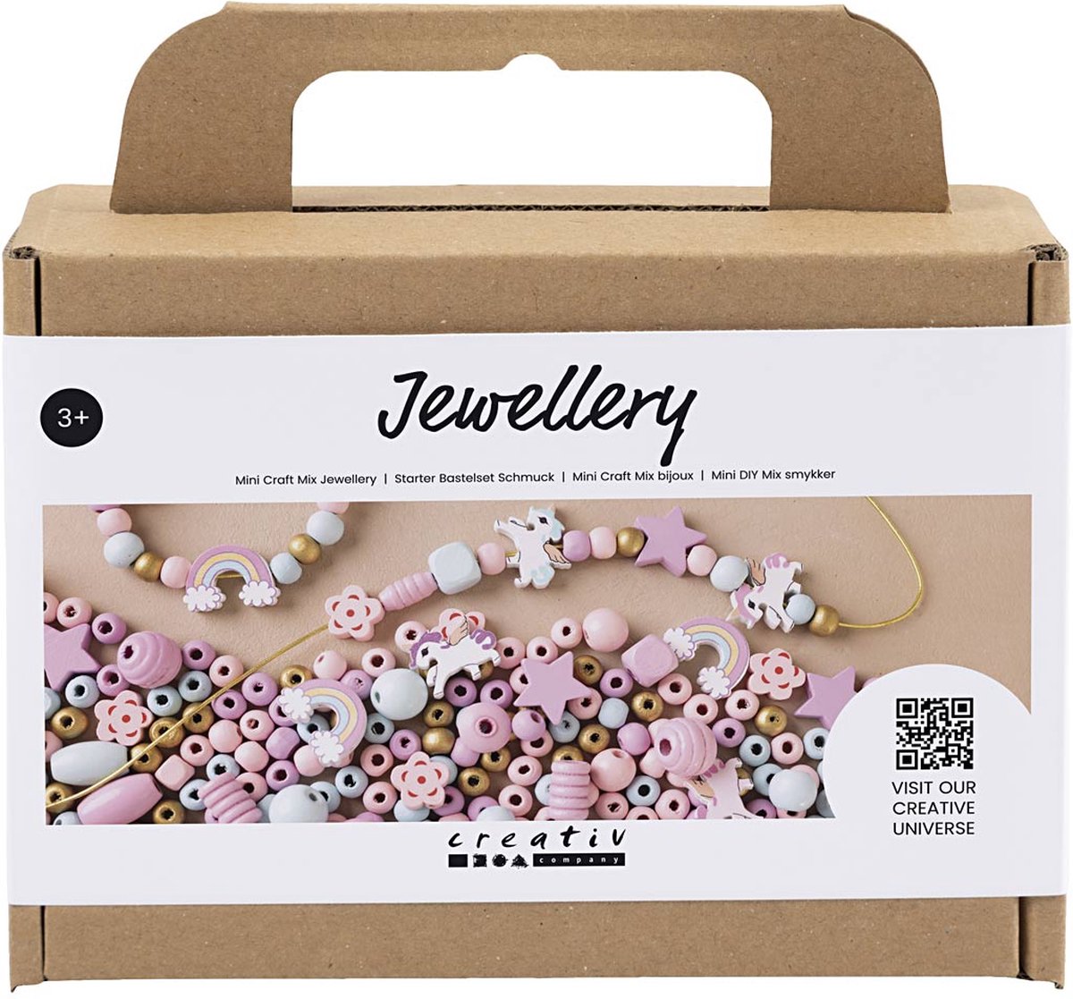 Creativ Company Mini Creative Box Schmuck Pastell
