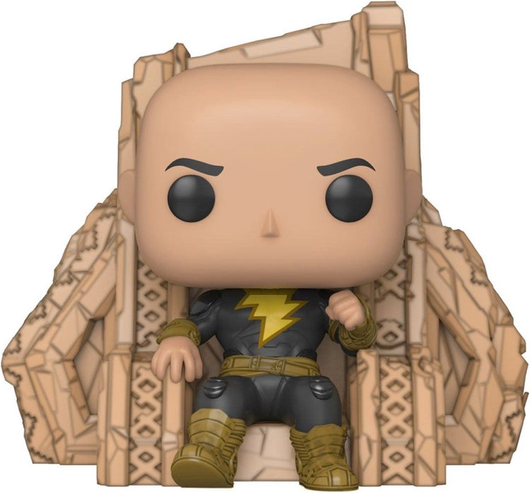 DC Comics Funko Black Adam Sammelfigur Pop! Deluxe Black Adam auf Thron 9 cm mehrfarbig