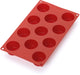Lékué Backform 11 Mini-Muffins – Silikon – Rot