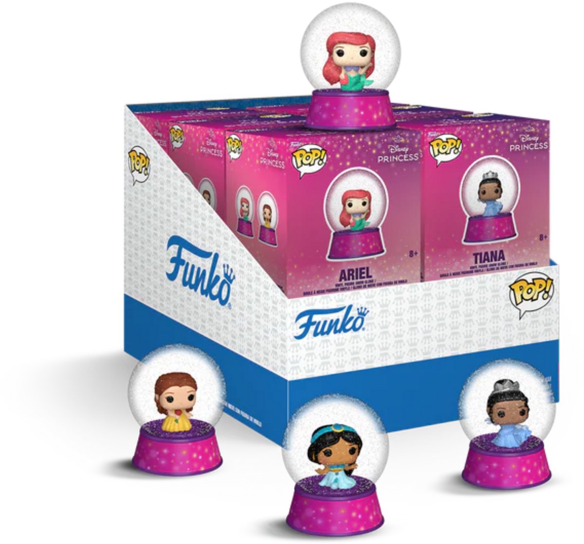 Funko Mystery Minis Disney Princess Schneekugel