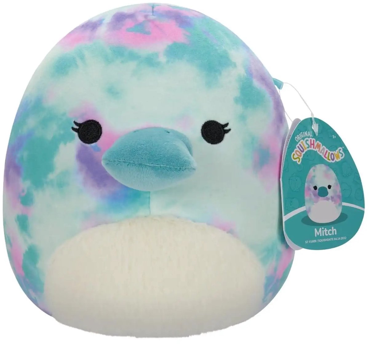 Squishmallows Plüschtier Mitch Schnabeltier – 20 cm